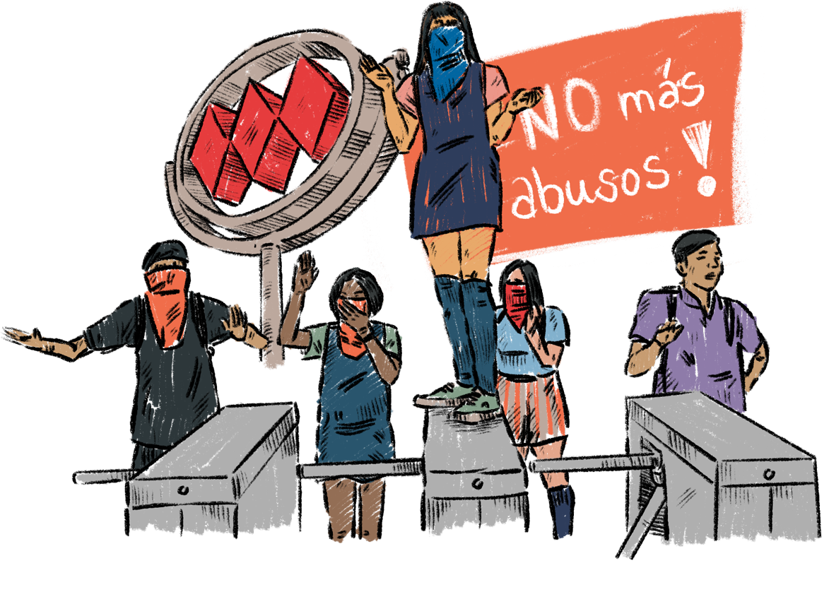 Schüler in Chile protestieren gegen den Anstieg des Metrotickets